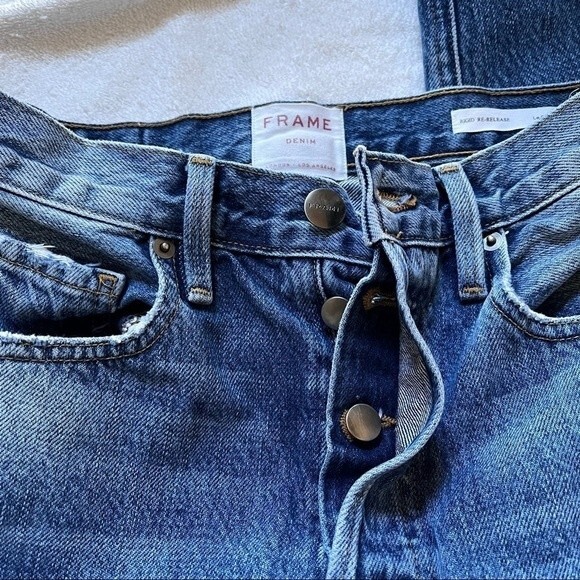 Frame Rigid Re-Release Le Original High-Rise Skinny in Gately 27 NWOT - Picture 5 of 9